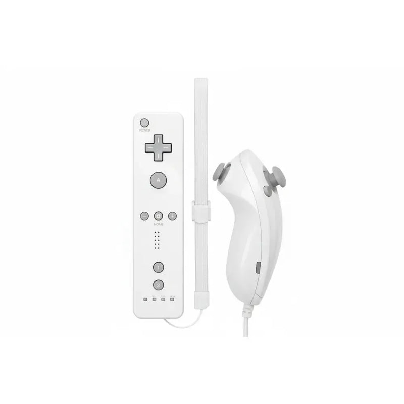 techplus 2 in 1 Wii Motion Plus Controller & Nunchuk Set – Wireless Gamepad 2 in 1 Wii Motion Plus Controller & Nunchuk Set – Wireless Gamepad...