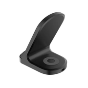 techplus 2-in-1 Wireless Charging Stand | Magnetic Fast Charger for Smartphone & Wireless Earbuds | Foldable Charging Dock 2 in 1 Wireless Charger Stand With 15W for Phone and Earbuds...