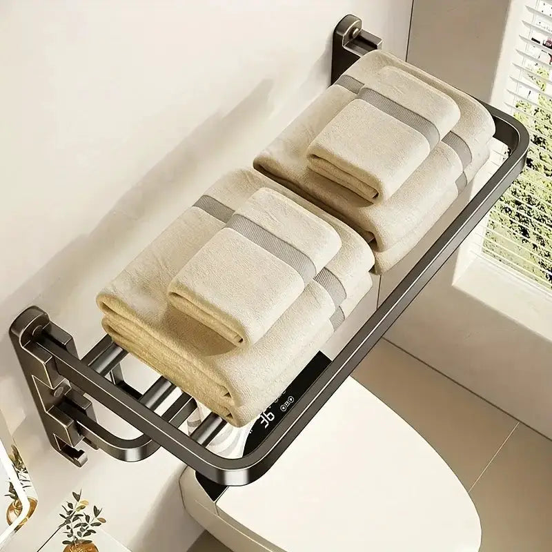 2-Layer Foldable RV Wall-Mount Towel Rack (different sizes available) by Habicare