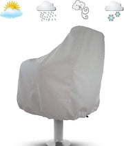 SportZone.co.nz Outdoor Recreation > Boating > Boating Accessories 2-Pack Covers, Waterproof Outdoor Covers for Pedestal Pontoon Captain Boat Bench Chair Covers, Oxford Fabric Helmsman Chair Covers - Perfect 2-Pack Covers, Waterproof Outdoor Covers for Pedestal Pontoon Captain Boat Bench Chair Covers, Oxford Fabric Helmsman Chair Covers - Perfect