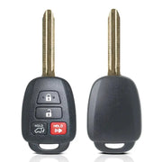 Habicare 2-Pack Remote Key Fobs H Chip for Toyota RAV4, Highlander & Sequoia (2013–2019) 2-Pack Remote Key Fobs H Chip for Toyota RAV4, Highlander & Sequoia (2013–2019)