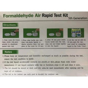 2 x Formaldehyde Air Quality Test Kits (HCHO) by 9eight5