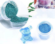 10 Colour Holographic Super Fine Glitter 10ml by Resin Art NZ