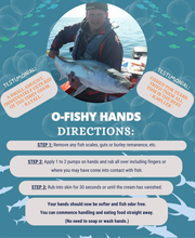 O-Fishy Hands Cream - Odour Neutraliser by NZ Diver
