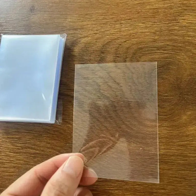 Habicare Transparent Card Sleeves for Polaroid Photos and Albums (200-Pieces) Transparent Card Sleeves for Polaroid Photos and Albums (200-Pieces)