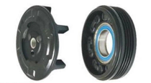 AC Compressor Clutch Kit 4PK For BMW E60 520i 525i 520d 530d 6SEU16C by JBH AUTO PARTS