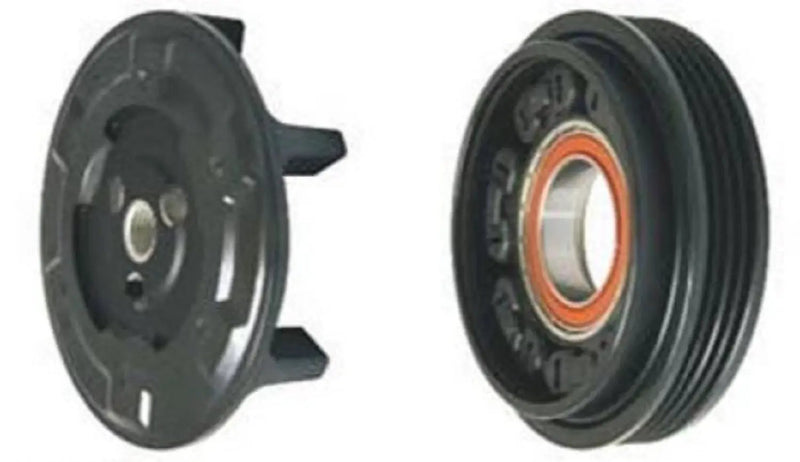 Compressor Clutch pulley 4PK For BMW 730i 735i 730d 740d 6SEU16C by JBH AUTO PARTS