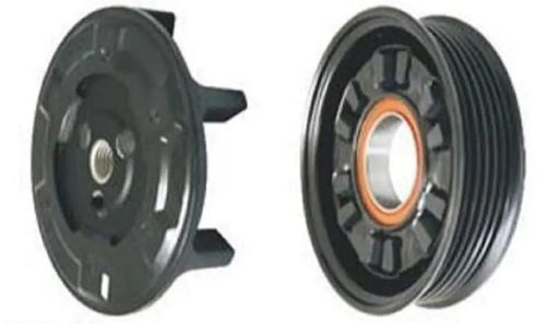 Compressor Clutch pulley 6PK For BMW E66 7SE17C by JBH AUTO PARTS