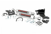 N3 Steering Stabilizer Dual 2.5-8 Inch Lift Jeep Gladiator JT/Wrangler JL (18-26) by Magwarehouse.com