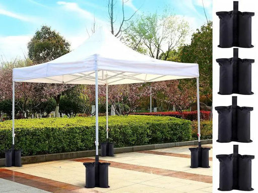 4PCS * Gazebo Foot Feet Leg Sandbag Tent Anchor Marquee Weights Stall Sand Bag by dealonline.co.nz