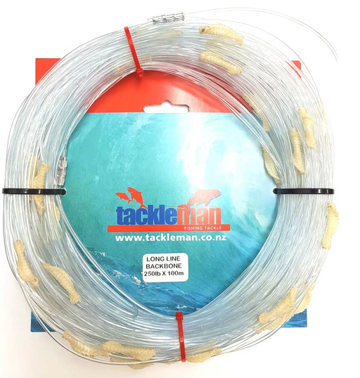 Longline Backbone 250lb x 100m with Stoppers by NZ Diver