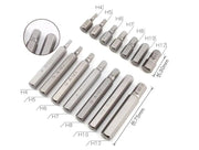 40 Pieces Hex Shank Screwdriver Drill Set Bits Metal Case by dealonline.co.nz