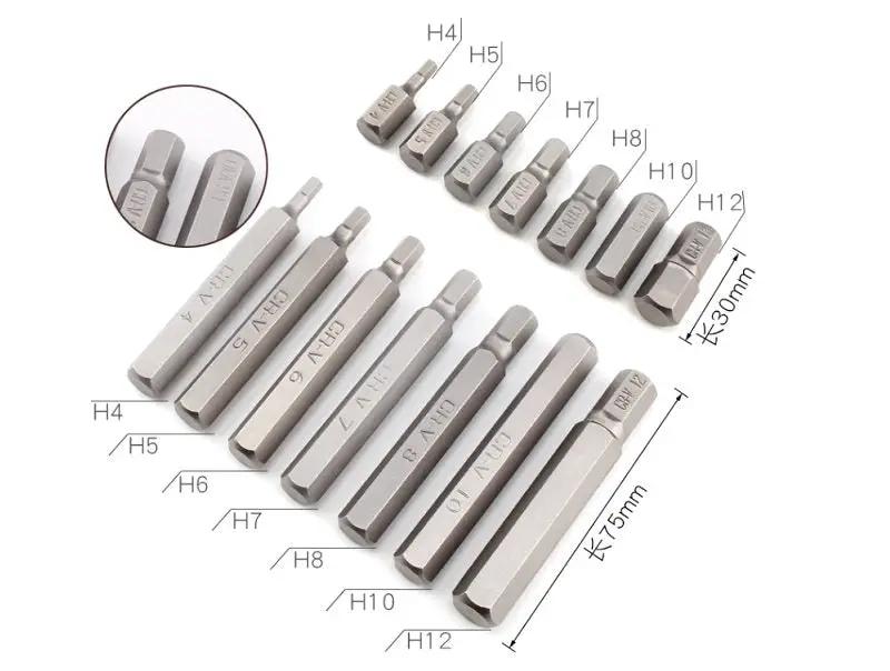 40 Pieces Hex Shank Screwdriver Drill Set Bits Metal Case by dealonline.co.nz