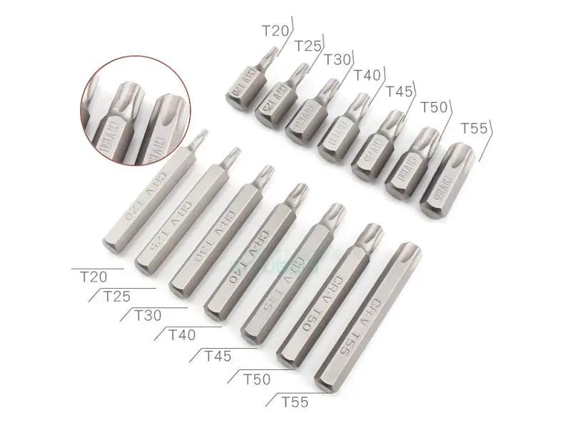 40 Pieces Hex Shank Screwdriver Drill Set Bits Metal Case by dealonline.co.nz
