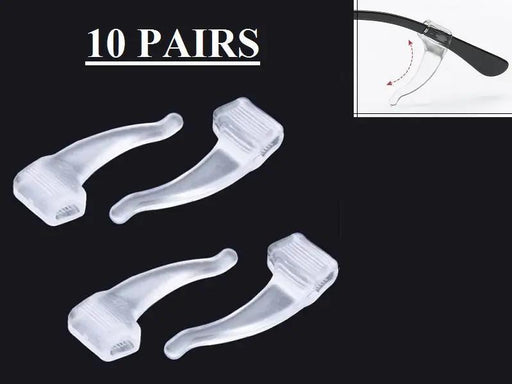 10 Pairs Eyeglasses Silicon Antislip Holder Glasses Cover Ear Hook Retainer - L by dealonline.co.nz