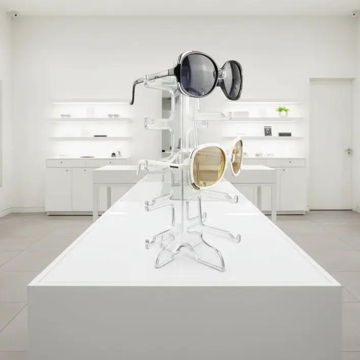 Display Unit Stand 5 Pairs Sunglasses Acrylic Glasses Retail Shop Holder by dealonline.co.nz