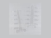 Display Unit Stand 5 Pairs Sunglasses Acrylic Glasses Retail Shop Holder by dealonline.co.nz