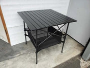 Portable Folding Table Tea Picnic Camping Barbecue Square Table 55cm by dealonline.co.nz