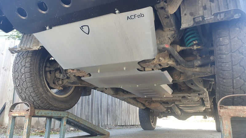 Nissan Navara D40 Bash Plates Spanish and Thai build by ACFab