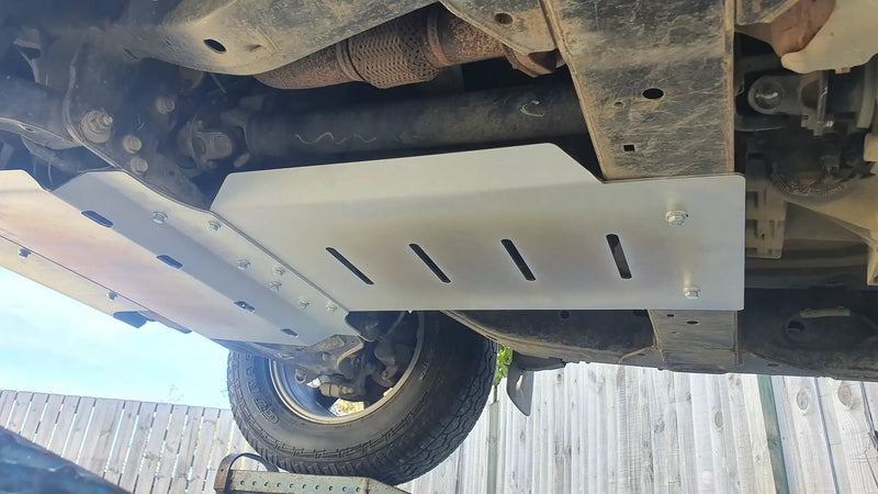 Nissan Navara D40 Bash Plates Spanish and Thai build by ACFab