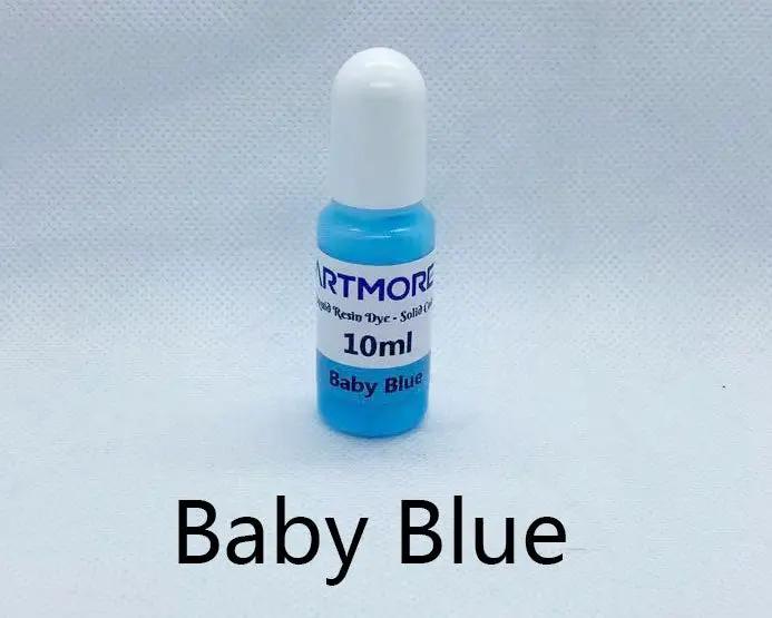 Liquid Epoxy Resin Dye - Solid Colour- 10ml each by Resin Art NZ