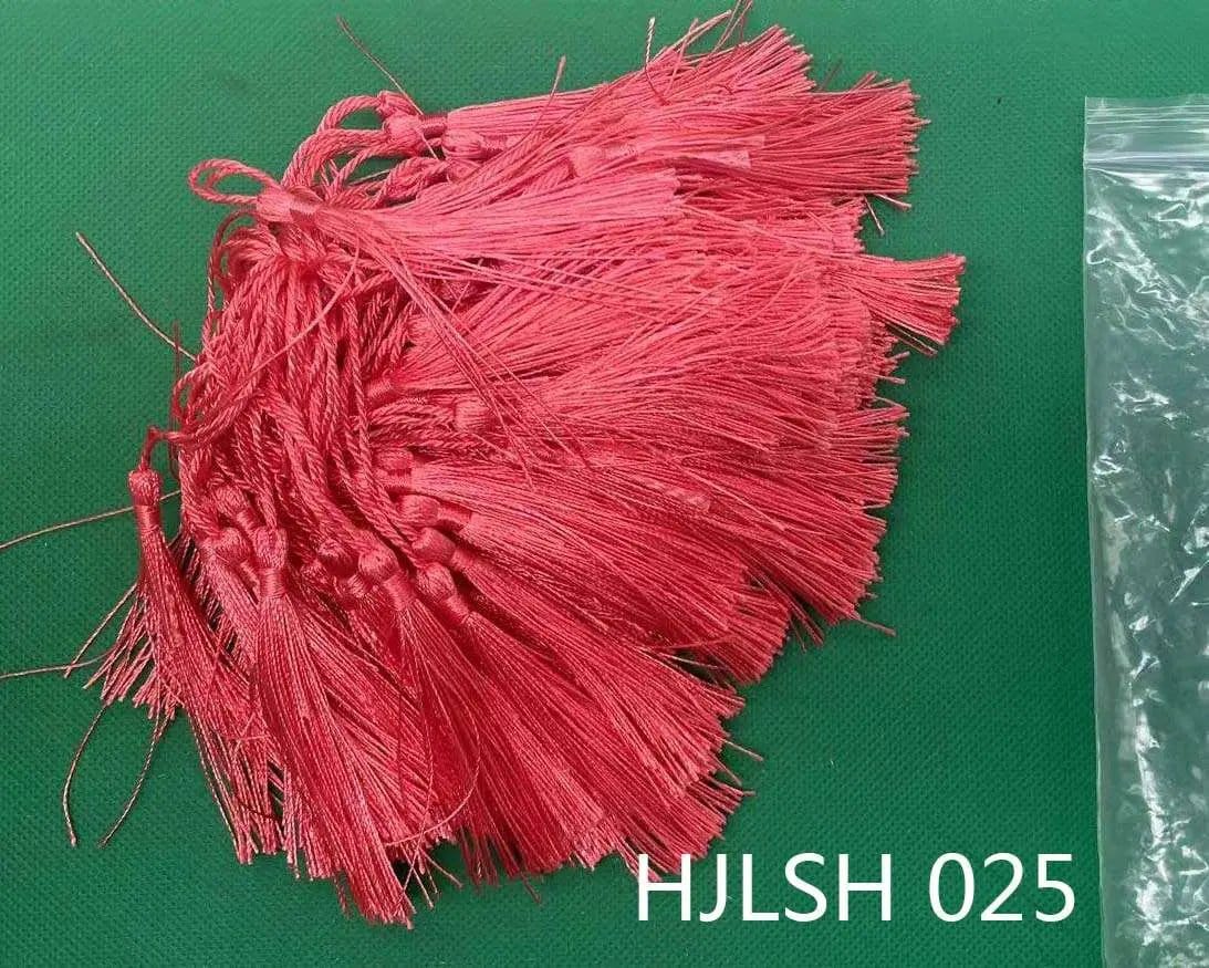 1 Piece Colorful Tassels for DIY Bookmark Resin Moulds Jewelry DIY Craft - Bleached White – view 1