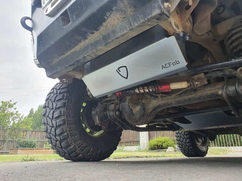 Nissan Patrol GU, Safari GQ series 2 series bash plates by ACFab