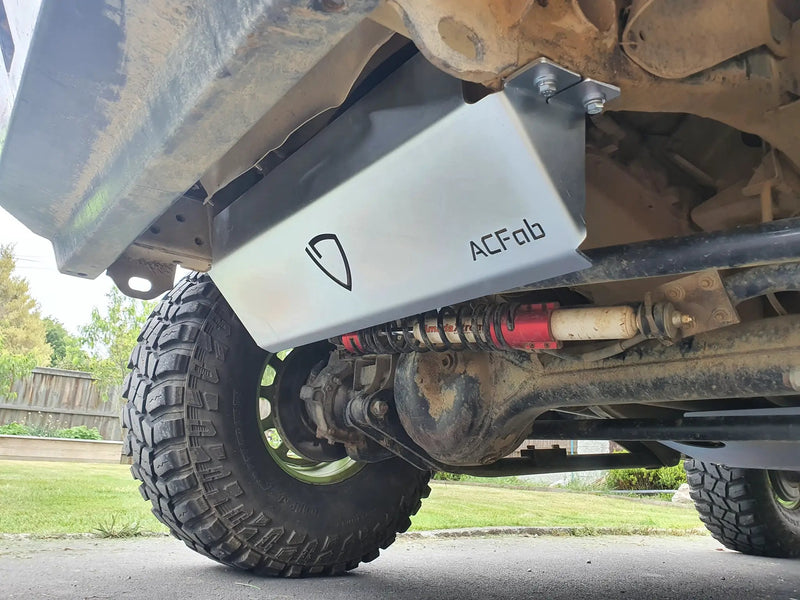 Nissan Patrol GU, Safari GQ series 2 series bash plates by ACFab