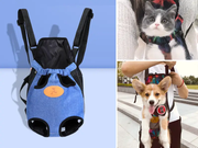Pet/Puppy Travel Carry Bag, BLUE, L by dealonline.co.nz