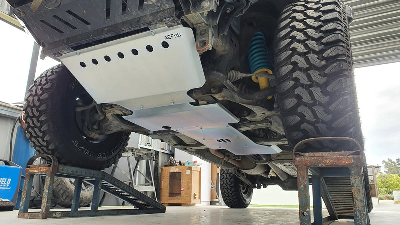 Nissan Navara NP300 D23 Bash Plates by ACFab
