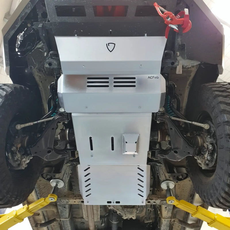 Toyota Hilux 2015 - current N80 GUN GR Bash Plates suit Diff Drop by ACFab