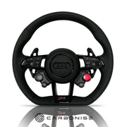 Audi Steering Wheel (Perforated Leather) R8 Style #01 by CARBONISE