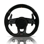 Audi Steering Wheel (Carbon Fiber+Alcantara) #07 by CARBONISE