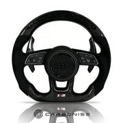 Audi Steering Wheel (Carbon Fiber +Alcantara) #10 by CARBONISE