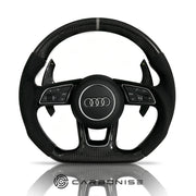 Audi Steering Wheel (Carbon Fiber +Alcantara) #11 by CARBONISE