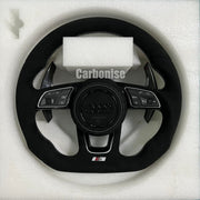 Audi Steering Wheel (Alcantara) #13 by CARBONISE