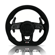 Audi Steering Wheel (Alcantara) #13 by CARBONISE
