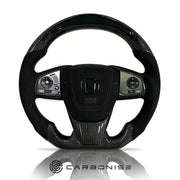 Honda Steering Wheel (Carbon Fiber+Alcantara) @1 by CARBONISE