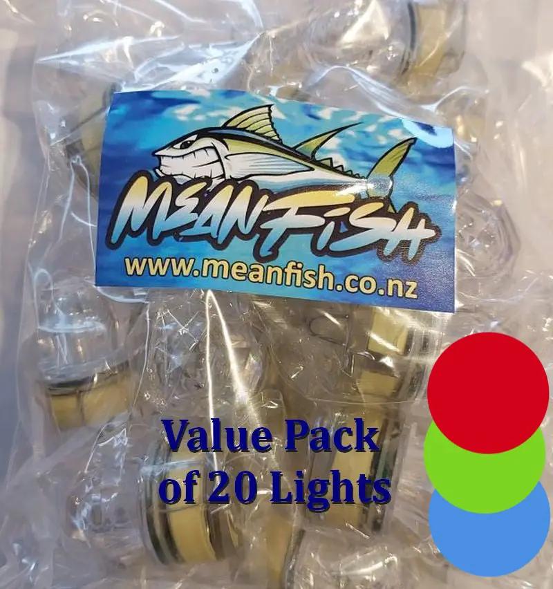 20 pcs Deep Water Strobe Fishing Light - Value Pack by NZ Diver