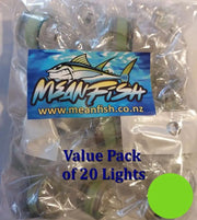 20 pcs Deep Water Strobe Fishing Light - Value Pack by NZ Diver