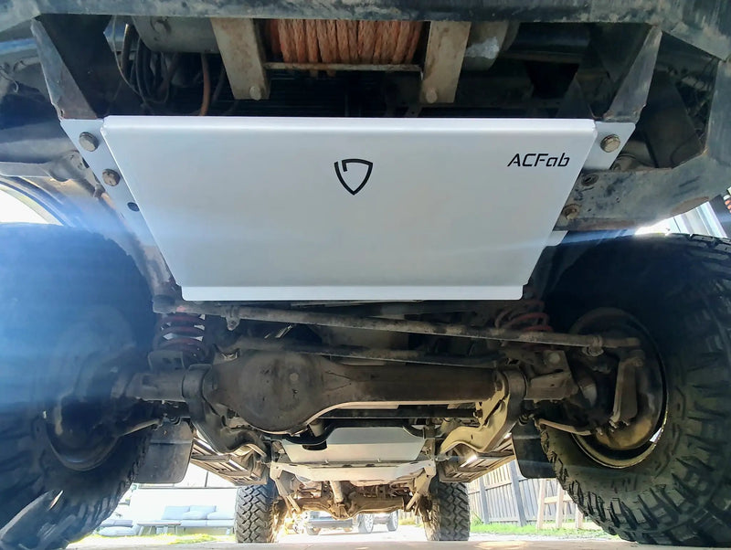 Toyota Landcruiser 80 series front guard bash plate by ACFab