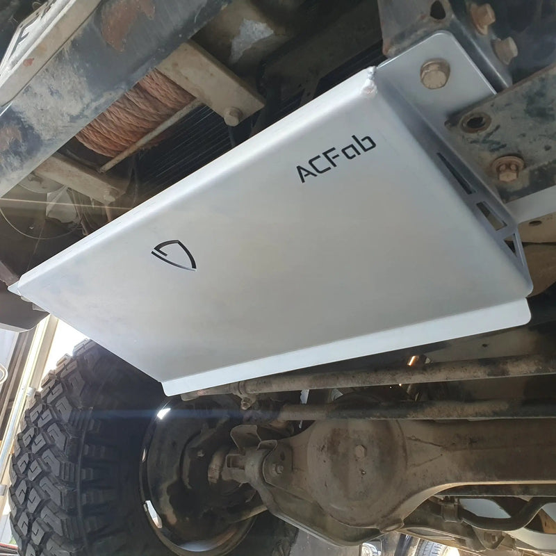 Toyota Landcruiser 80 series front guard bash plate by ACFab