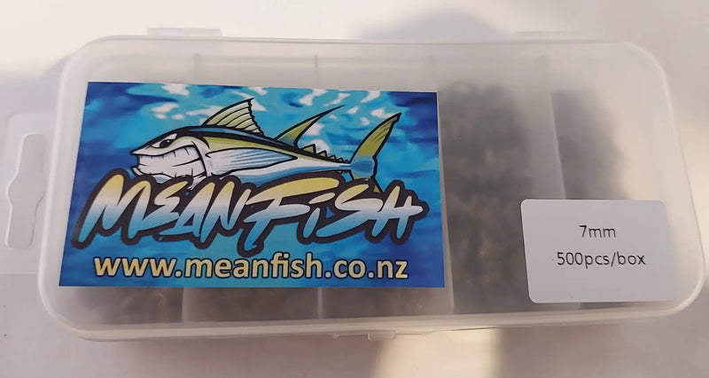 7mm Split Rings Value Pack of 500 - MeanFish by NZ Diver