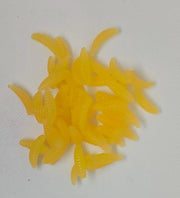 50PCS 2cm 0.3g Artificial Soft Grub Bait by NZ Diver