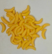 50PCS 2cm 0.3g Artificial Soft Grub Bait by NZ Diver