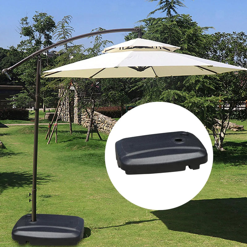 60L Universal Offset Umbrella Base with Wheels for Weighted Stand by dealonline.co.nz