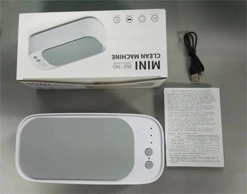 Rechargeable Portable Ultrasonic Cleaner for Jewelry and Coins by NZ Diver