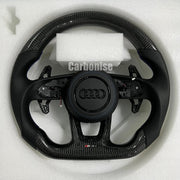 Audi Steering Wheel (Carbon Fiber +Alcantara) #15 by CARBONISE