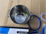 12L Degassing Vacuum Chamber Pump Remove Air/Bubble From Resin And Silicone Systems by Resin Art NZ