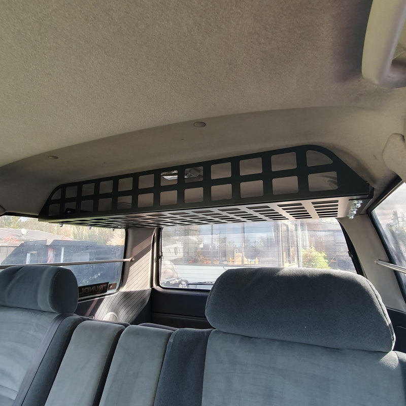 Toyota Landcruiser 80 series Rear Cargo Shelf by ACFab